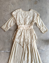 Load image into Gallery viewer, Early 1910s Crochet Lace Dress