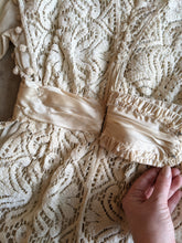 Load image into Gallery viewer, Early 1910s Crochet Lace Dress