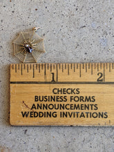 Load image into Gallery viewer, 1900s 9k Gold Spider Web Pendant