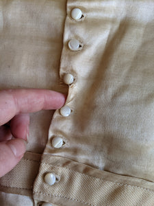 1900s Cream Silk Shirt-Waist | Study + Display