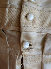 Load image into Gallery viewer, 1900s Cream Silk Shirt-Waist | Study + Display