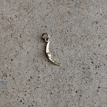 Load image into Gallery viewer, 1910s 10k Seed Pearl Moon Charm