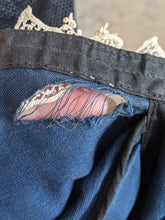 Load image into Gallery viewer, 1902-1903 Blue Velveteen Shirt-Waist