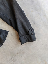 Load image into Gallery viewer, 1900s Dark Grey Puff Sleeve Jacket