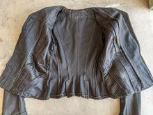 Load image into Gallery viewer, 1900s Dark Grey Puff Sleeve Jacket