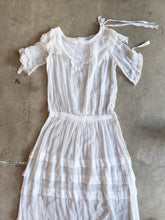 Load image into Gallery viewer, C. 1920s Cotton Gauze Dress