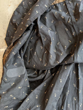 Load image into Gallery viewer, c. 1890s-1900s Dark Indigo Calico Dress