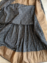 Load image into Gallery viewer, c. 1890s-1900s Dark Indigo Calico Dress