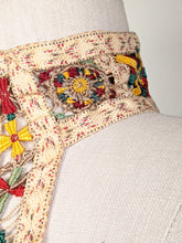 Load image into Gallery viewer, 1900s Collar with Butterflies, Spider Webs, Flowers