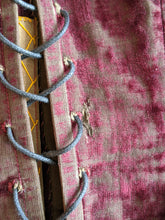 Load image into Gallery viewer, 19th c. Purple Velvet Swiss Waist