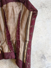 Load image into Gallery viewer, 19th c. Purple Velvet Swiss Waist