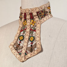 Load image into Gallery viewer, 1900s Collar with Butterflies, Spider Webs, Flowers
