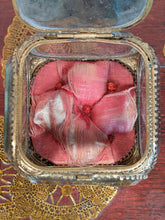 Load image into Gallery viewer, 19th c. Ormolu Beveled Glass Jewelry Casket