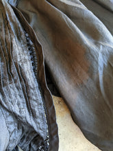 Load image into Gallery viewer, 1900s Black Silk Shirt-Waist