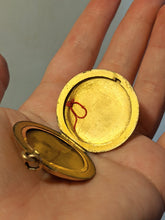 Load image into Gallery viewer, c. 1900s-1910s Locket + Long Guard Chain