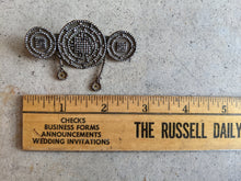Load image into Gallery viewer, Unusual Georgian Cut Steel Brooch