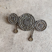 Load image into Gallery viewer, Unusual Georgian Cut Steel Brooch
