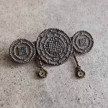 Load image into Gallery viewer, Unusual Georgian Cut Steel Brooch