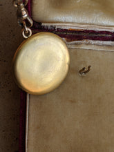 Load image into Gallery viewer, c. 1900s-1910s Locket + Long Guard Chain