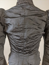 Load image into Gallery viewer, 1890s Silk Faille Gigot Sleeve Bodice