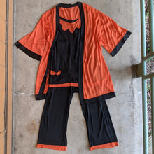 Load image into Gallery viewer, c. 1930s Rayon Pajamas | 3 pc Lounge Set