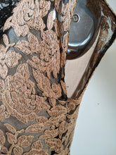 Load image into Gallery viewer, c. 1940s Silk Chiffon Gown