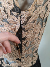 Load image into Gallery viewer, c. 1940s Silk Chiffon Gown