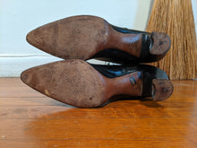Load image into Gallery viewer, 1910s-1920s Black Lace Up Boots | Approx Sz 7.5-8
