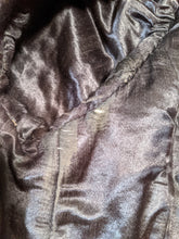 Load image into Gallery viewer, c. 1890 Silk "Seal" Plush Jacket