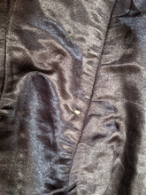 Load image into Gallery viewer, c. 1890 Silk "Seal" Plush Jacket