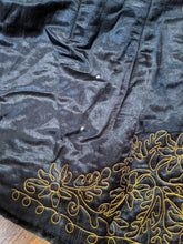 Load image into Gallery viewer, c. 1890 Silk "Seal" Plush Jacket