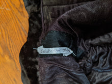 Load image into Gallery viewer, c. 1890 Silk "Seal" Plush Jacket