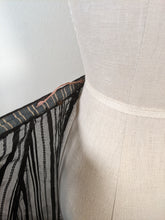 Load image into Gallery viewer, 1900s Sheer Black Lace Skirt