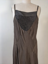 Load image into Gallery viewer, 1930s Silk Lace Dress