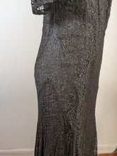 Load image into Gallery viewer, 1930s Silk Lace Dress