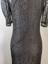 Load image into Gallery viewer, 1930s Silk Lace Dress