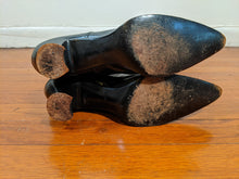 Load image into Gallery viewer, 1920s Black Lace Up Boots | Approx Sz 6-6.5