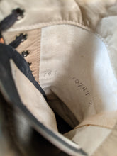 Load image into Gallery viewer, 1920s Black Lace Up Boots | Approx Sz 6-6.5