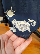 Load image into Gallery viewer, 1940s Novelty Print Rayon Dress