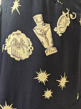 Load image into Gallery viewer, 1940s Novelty Print Rayon Dress