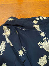 Load image into Gallery viewer, 1940s Novelty Print Rayon Dress