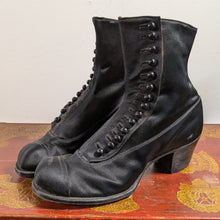 Load image into Gallery viewer, Early 1910s Side Button Silk Boots | Approx Sz 5