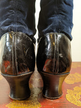 Load image into Gallery viewer, 1910s-1920s Blue Velveteen Boots | Approx Sz 7.5-8