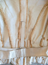 Load image into Gallery viewer, 1890s Cream Silk Gigot Sleeve Bodice