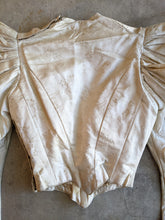 Load image into Gallery viewer, 1890s Cream Silk Gigot Sleeve Bodice