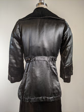 Load image into Gallery viewer, c. 1910s Black Silk Suit | Jacket + Skirt