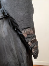 Load image into Gallery viewer, 1890s Black Dress | Bodice + Skirt