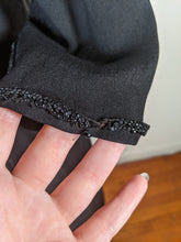 Load image into Gallery viewer, c. 1919-1920 Black Silk Dress
