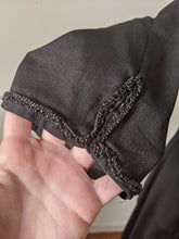 Load image into Gallery viewer, c. 1919-1920 Black Silk Dress