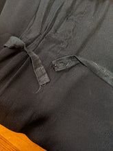 Load image into Gallery viewer, c. 1919-1920 Black Silk Dress